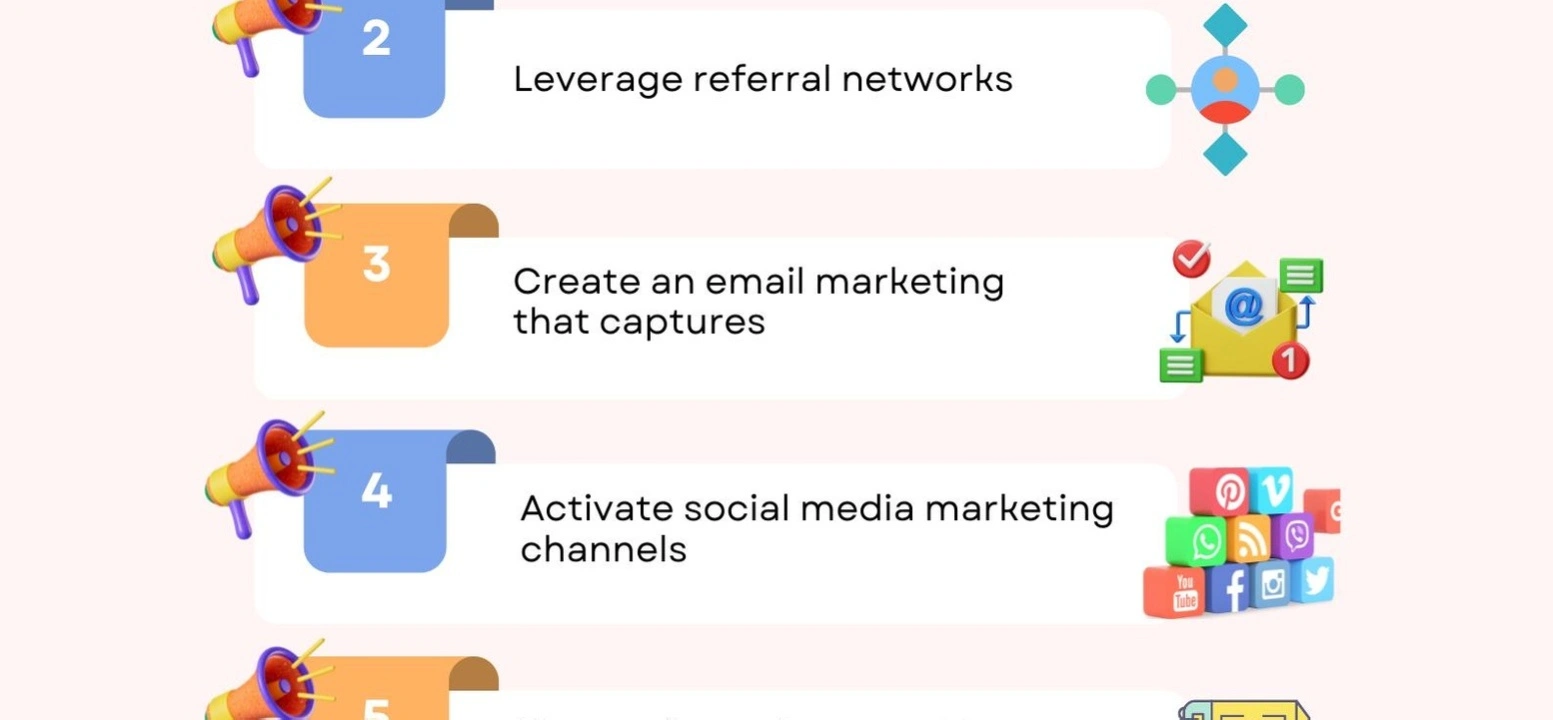 Professional referral marketing coach at work